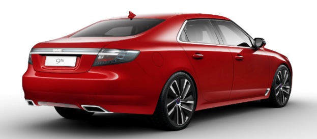 Saab 9-5 Rot